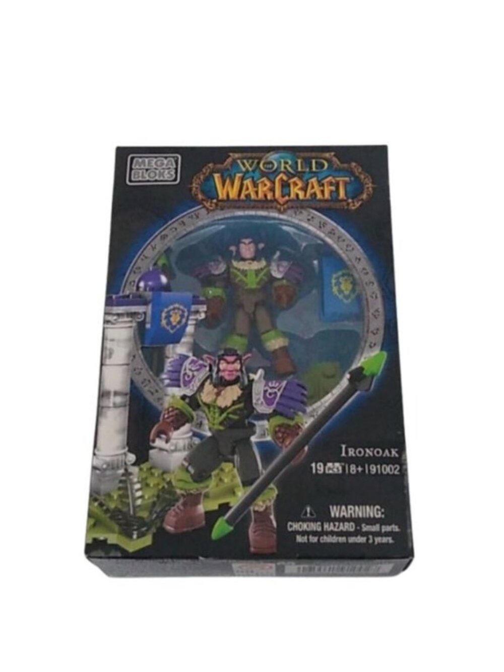 Mega Bloks World of Warcraft 91002 Ironoak Set  Minifigure